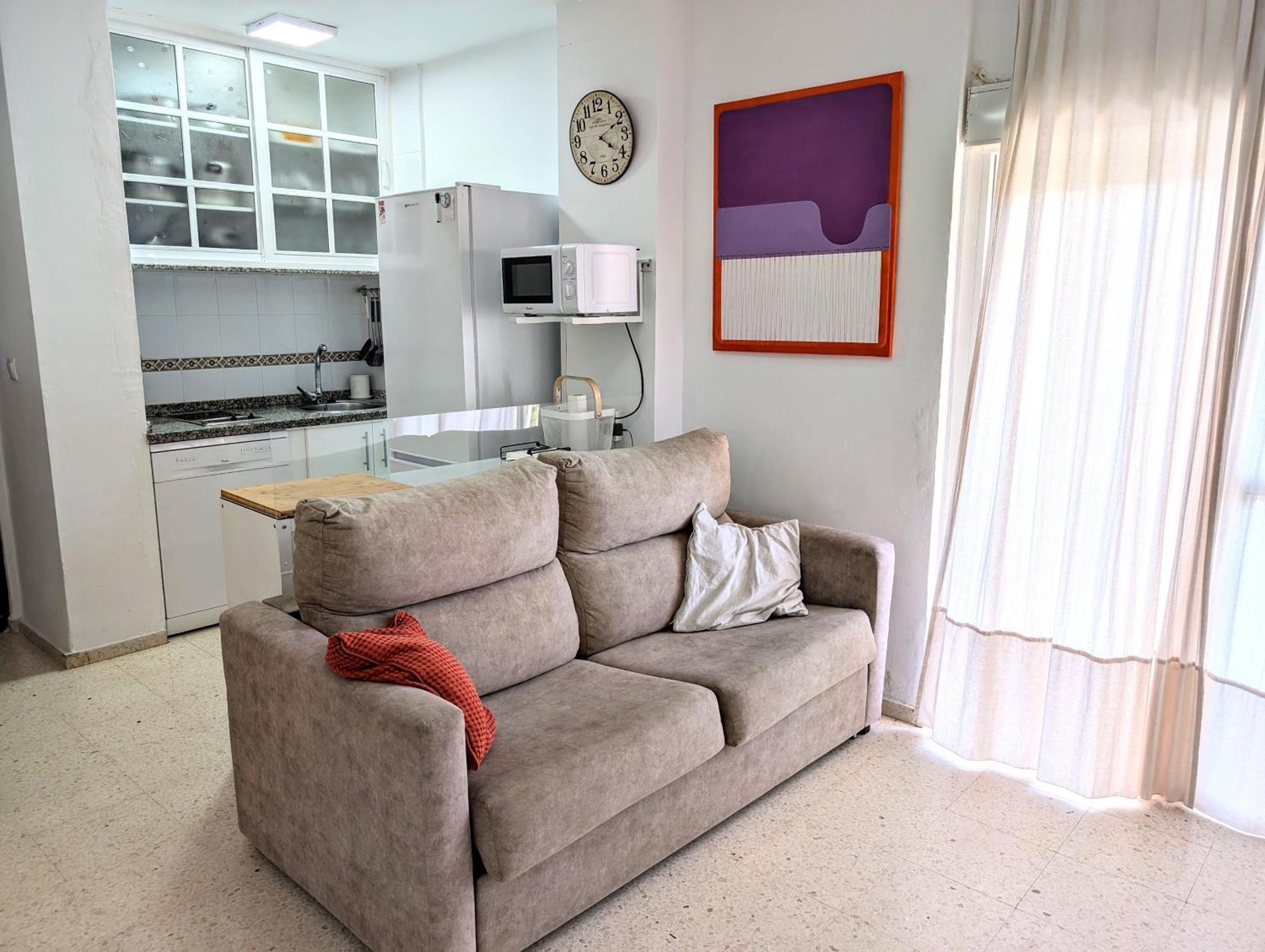 Islaoc Apartamentos - Apartamento 2 Habitaciones Primera Linea Playa Central イスラ・クリスティナ エクステリア 写真